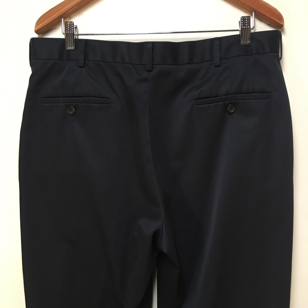 Dockers Collection Pants Mens 36x32 Blue Flat Front Relaxed Fit 207710118 Office - Picture 6 of 16
